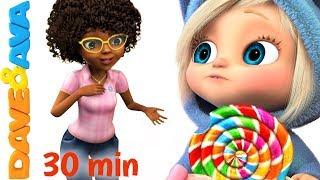  Ava Ava Yes Mama | Johny Johny Yes Papa | Nursery Rhymes Collection 30 min from Dave and Ava