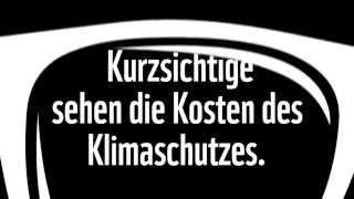 WWF Schweiz Kampagne Klimaschutz Brille