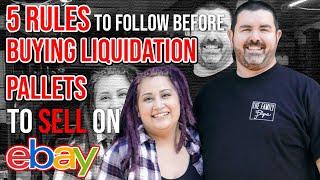 5 Things to do BEFORE Buying Liquidation Pallets to Sell on eBay