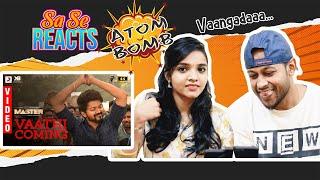 Master Vaathi Coming Video REACTION | Thalapathy Vijay | Anirudh Ravichander | Sa Se Galatta