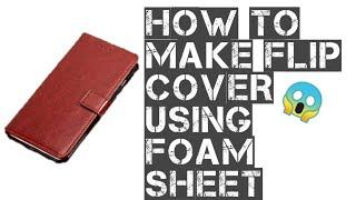 How to make flip cover at home