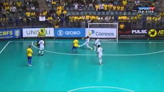 Futsal(SEMI-FINAL) Brasil 8x2 Guatemala - Grand Prix Futsal 2014