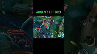 ARGUS 1 HIT BRO #ARGUS #SHORTS #MLBB #MOBILELEGENDS