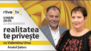 Anatol Şalaru, fost ministru al Apărării, invitat la „Realitatea te privește”