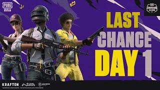 PUBG MOBILE COMMAND CLASH | Last Chance DAY 1 | Battle Survival Ko