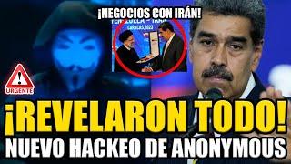 ANONYMOUS HACKEÓ LA CUENTA BANCARIA DE MADURO Y FILTRÓ TODOS SUS NEGOCIOS | BREAK POINT