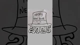 2025 New year drawing #newyear2025 #trending #oviyanravi