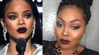 RIHANNA VMA INSPIRED MAKEUP TUTORIAL-MSCREATIVEDIVA