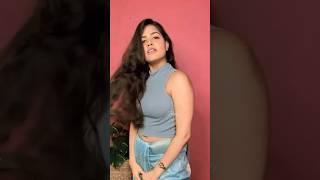 Vj anchor Anglein Hot navel show #angelina #navel #trending #shots