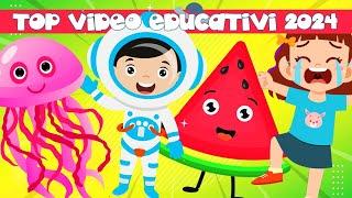 I Migliori Video Educativi per Bambini del 2024!  Impara e Divertiti!