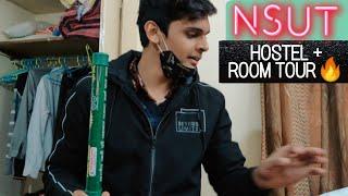 VISITING MY HOSTEL AFTER 10 MONTHS | NSUT DELHI| ROOM TOUR+ HOSTEL TOUR