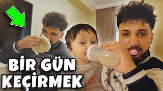 UŞAQ BAXARAQ BİR GÜN KEÇİRMƏK (Azeri Youtuber)