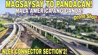 WOW GRABE ANG GANDA MALA AMERICA ANG DATING DRONE SHOT MAGSAYSAY TO PANDACAN NLEX UPDATE OCT:23:2024