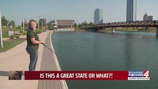 Downtown Fishing: OKC's Scissortail Park introduces anglers to its well stocked lake