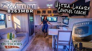 BEAUTIFUL Front Kitchen Ultra Luxury Couples Coach! - 2024 Rockwood Signature 8263MBR