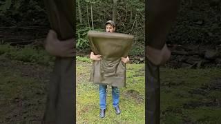 Quick and easy way to fold a tarp