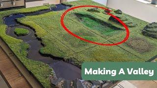 How I built a modular wargaming board Part 2 - The Valley | Terrain Scenery Tutorial