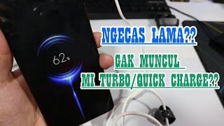 HP Android Xiaomi Ngecas Lama Logo Mi Turbo Charge/ Quick Charge Hilang Gak Muncul Lagi