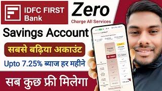 IDFC First Bank Savings Account (Zero Charge) IDFC First Bank 10k & 25k Savings Account Full Review