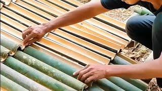 The Quick Way To Make Beautiful Bamboo House #satisfying