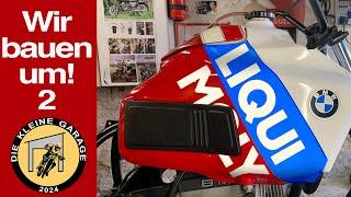 BMW R 100  GS, project progress 2