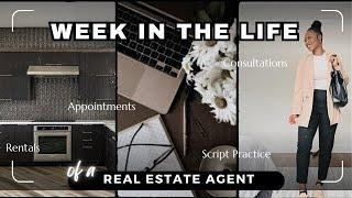 REALISTIC  Week in the life of a REAL ESTATE AGENT - Appts | Showings | Consults | Script Practice