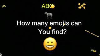 Can you find the emojis