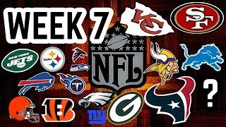 FULL NFL WEEK 7 Picks and Predictions: 2024