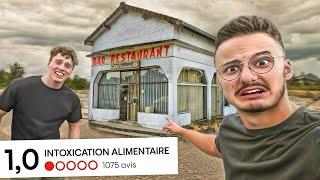 MANGER AU RESTAURANT LE MOINS BIEN NOTÉ DE FRANCE