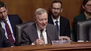 DURBIN QUESTIONS NCAA PRESIDENT BAKER DURING SJC HEARING ON EXPLOSIVE GROWTH IN SPORTS BETTING