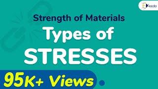 Types of Stresses - Stress and Strain - Strength of Materials