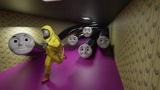 Thomas and Friends in the backrooms - found footage