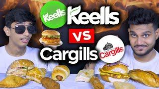 KEELLS VS CARGILLS | SHORT EATS | SRI LANKAN FOOD | ASMR REVIEW | Magu ASMR