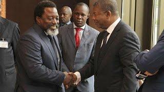 Congolese President Joseph Kabila visits Angola [No Comment]