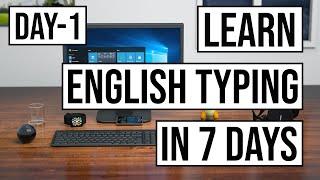 English Typing Course- DAY 1 | Free Typing Lessons | Touch Typing Course | Jogi Baba Technology