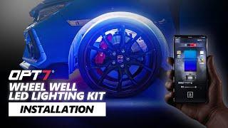 [How to] OPT7 AURA Pro Wheel Wheel LED Lighting Kit Installation Video