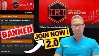 Join our NEW Facebook Group TRT and Hormone Optimization 2.0