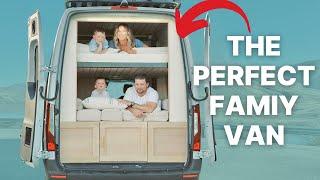 PERFECT Family Van Tour | Sleeps 4 with ELEVATOR BED!  ‍‍‍