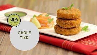 Chole tikki | छोले टिक्की | Chickpeas tikki street style | RB's Kitchen