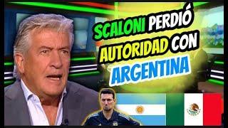 ¡DEBATE MEXICANO DE LA SELECCIÓN ARGENTINA! EN LA ALBICELESTE MESSI ES ÉL QUE MANDA Y NO SU DT"