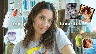 my 2024 recent favorites  todo sin lo que no puedo vivir, books, skincare, music, movies