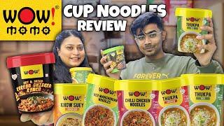 Eating only WOW MOMO CUP NOODLES!! Is it worth??