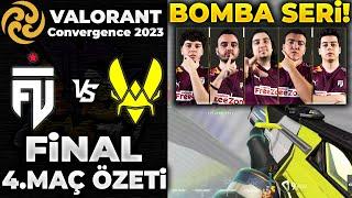 FUT vs Team Vitality FİNAL 4. MAÇ ÖZETİ | VALORANT Convergence 2023