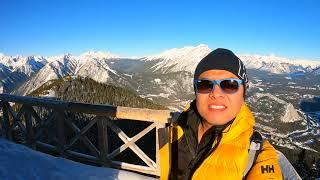 Sulphur Mountain hike| Banff Winter hike | Banff National Park