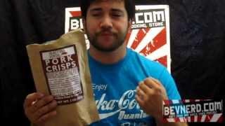 Bacon's Heir Pork Crisps - Black Pepper Review & Giveaway! BevNerd #140