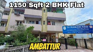 1150 Sqft 2 BHK Flat Sale in Ambattur | Chennai Bank Auction