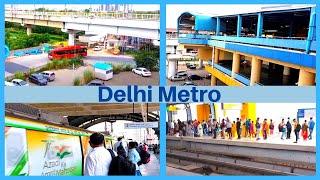 Botanical Garden Noida |Most Exclusive Place NCR|Botanical Garden metro station travel |Delhi Metro!