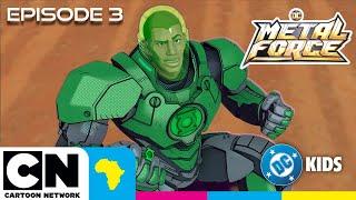 Green Lantern vs Brainiac! | DC Metal Force | FULL EPISODE 3 | Cartoon Network Africa