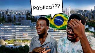 Professores Africanos Reagindo as Melhores Escolas Públicas Brasileiras