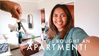 I BOUGHT AN APARTMENT AT 25! | Officially a First-time Homeowner! #southafricanyoutuber diy concrete